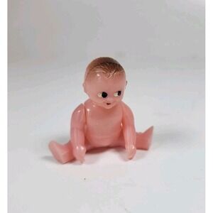 Vintage 2 1/8" Renwal‎ Baby No.8 Dollhouse Baby Doll